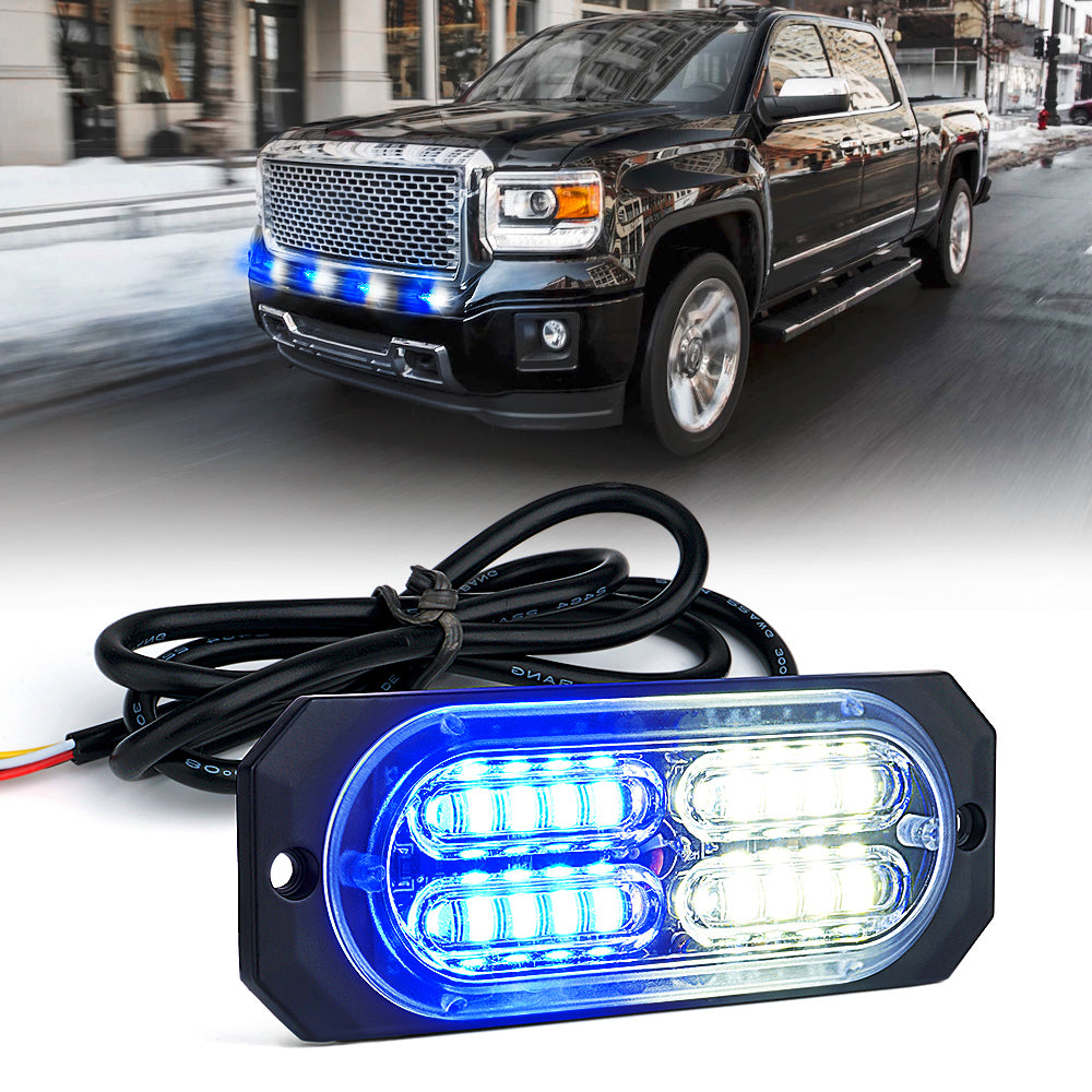 Xprite Squad Series 4W Flush Mount Side Marker Strobe Light
